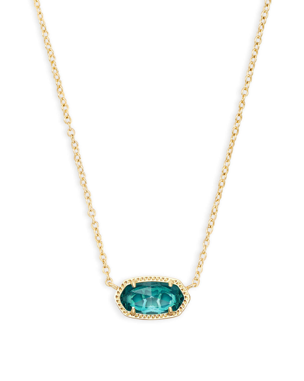 Elisa Pendant Necklace In London Blue