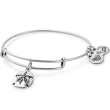 Load image into Gallery viewer, Sand Dollar Charm Bangle
