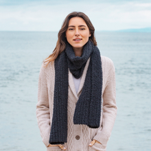 Load image into Gallery viewer, The COZYCHIC® RIBBED SCARF (Slate Blue)
