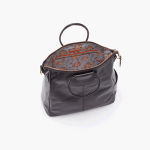Sheila Travel Bag (Black Antiqued)