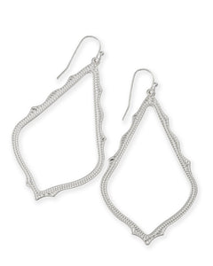 Sophee Drop Earrings In Silver